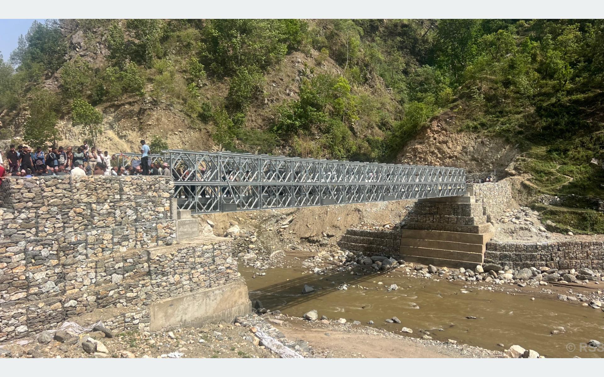 पश्चिम जाजरकोटका केही पक्की पुल निर्माणले गति लिँदै