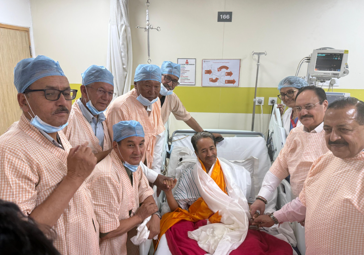 २७ औं दिनमा तोडे सोनम वाङचुकले अनसन