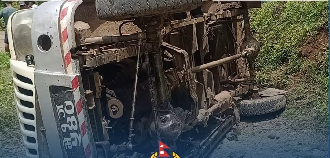 सुर्खेतमा जिप पल्टियो १५ जना घाइते