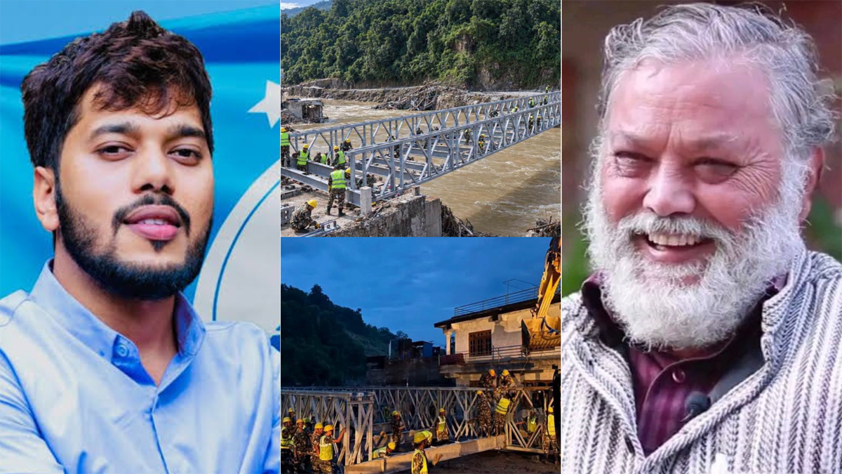 बनिरहेको पुललाई बनिसकेको भन्दै भ्रम छर्ने यी पात्र